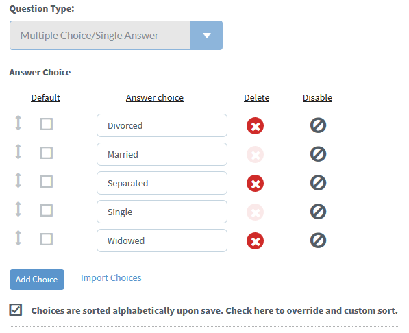 Custom Sort MC